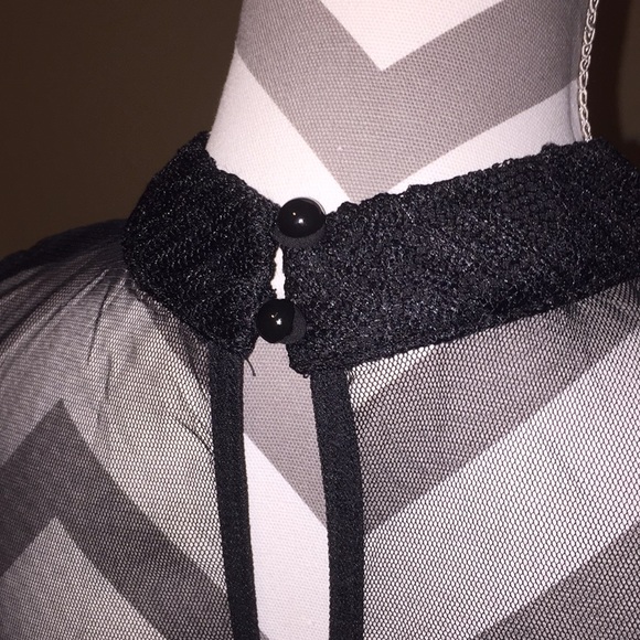 NWT Speechless lace mesh strapless dress - Picture 4 of 7